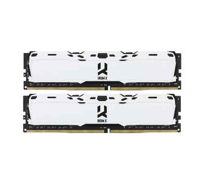  Зображення модуль пам'яті 16Gb DDR4 3200MHz IRDM White (2x8GB ) IR-XW3200D464L16SA/16GDC 